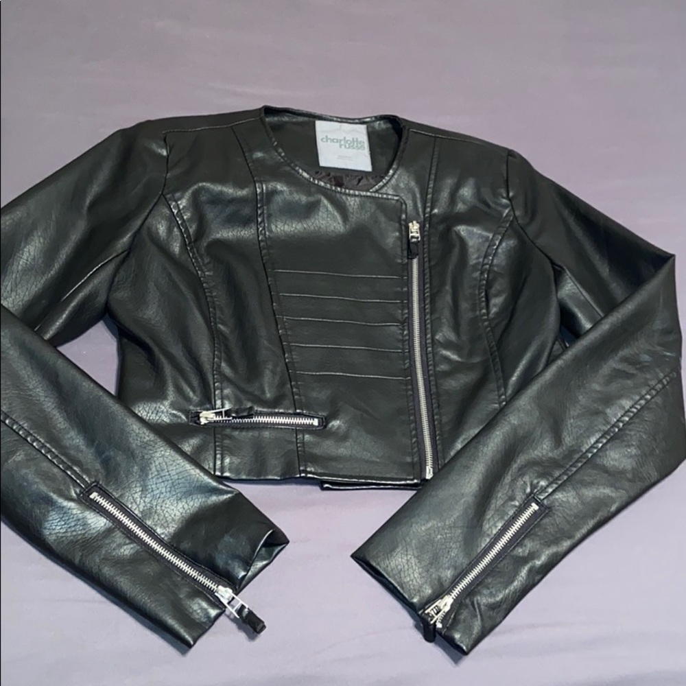 Charlotte Russe Pleather Jacket